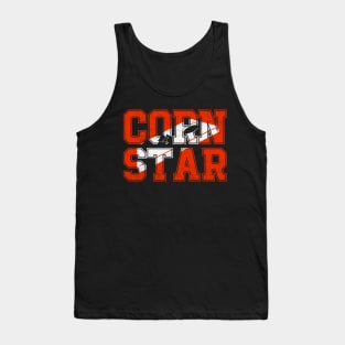 Corn Star Funny Cornhole Player Tank Top